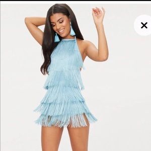 Sexy fringe/tassel romper
